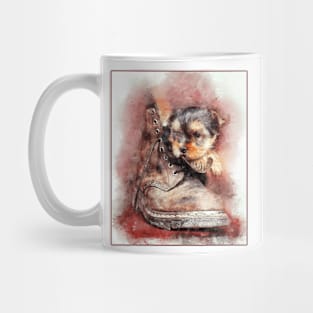 Yorkshire terrier Dog puppy Mug